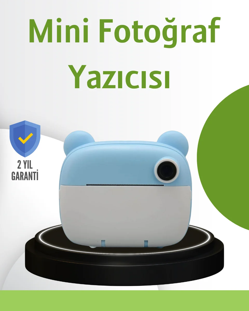 12 Özel Efektli ve Self-Timer Fonksiyonlu Baskı Kamera 12 Özel Efektli ve Self-Timer Fonksiyonlu Baskı Kamera