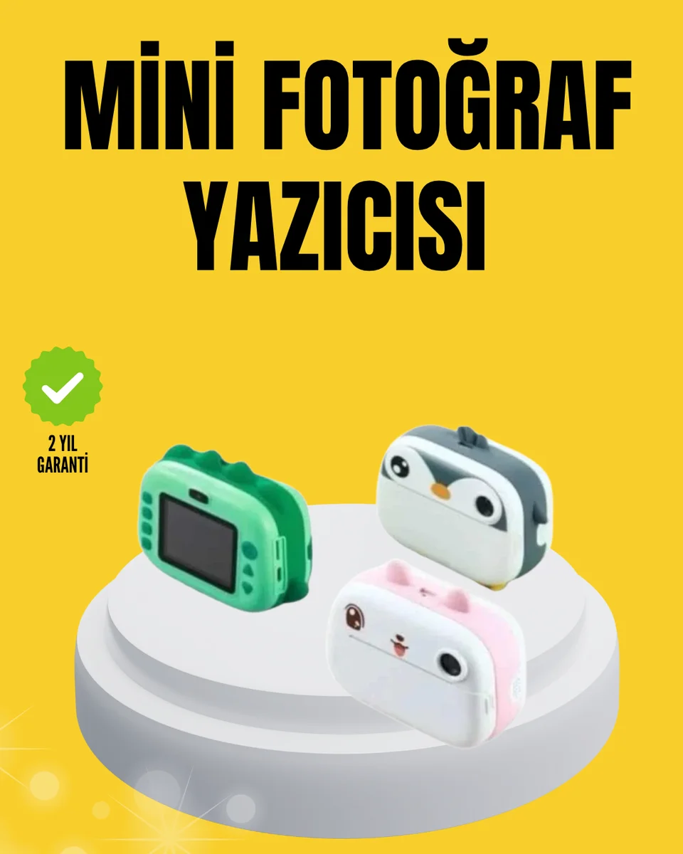 Baskı Kamera – Çift Lensli, Anında Baskı ve 10X Zoom Özellikli Dijital Fotoğraf Makinesi Baskı Kamera – Çift Lensli, Anında Baskı ve 10X Zoom Özellikli Dijital Fotoğraf Makinesi