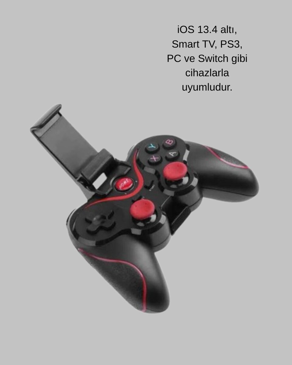 Telefon, Tablet ve PC İçin Çok Fonksiyonlu Bluetooth Gamepad Telefon, Tablet ve PC İçin Çok Fonksiyonlu Bluetooth Gamepad