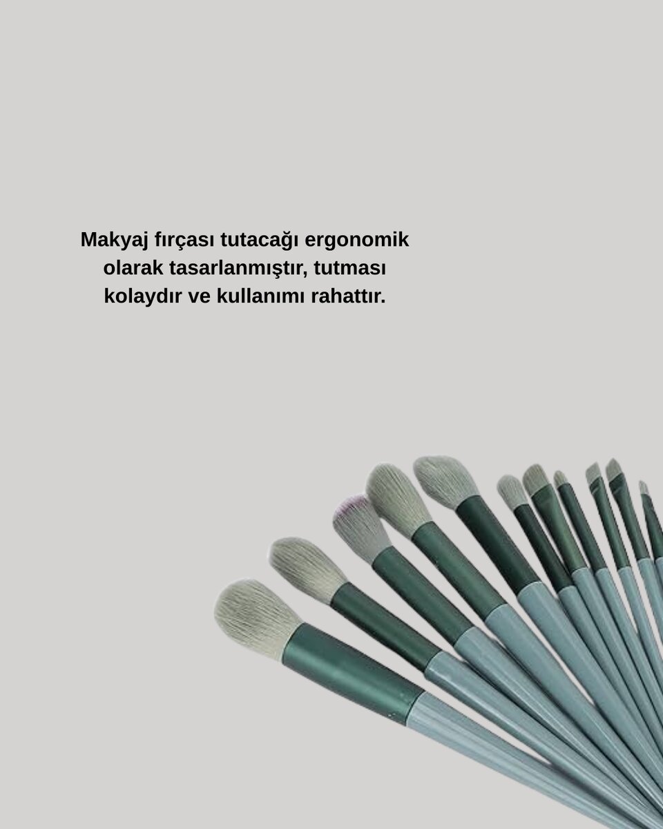 Profesyonel Kullanıma Uygun 13 Parça Makyaj Fırçası Takımı Fiber Kıllı Profesyonel Kullanıma Uygun 13 Parça Makyaj Fırçası Takımı Fiber Kıllı