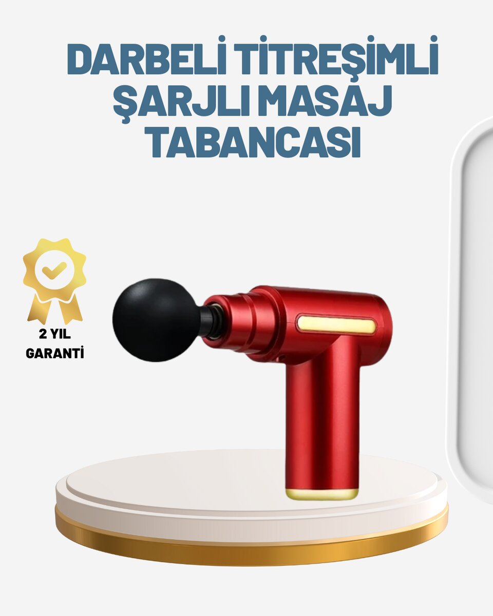 Elektrikli Masaj Tabancası Sessiz Çalışma ve Derin Doku Masajı Elektrikli Masaj Tabancası Sessiz Çalışma ve Derin Doku Masajı