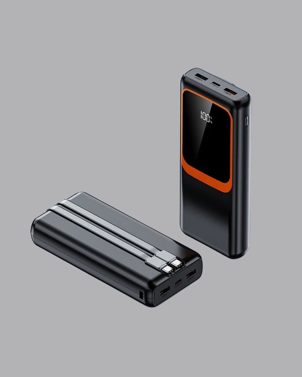 Powerbank 20000 mAh Yüksek Kapasiteli ve 22.5W Hızlı Şarj Destekli Powerbank 20000 mAh Yüksek Kapasiteli ve 22.5W Hızlı Şarj Destekli