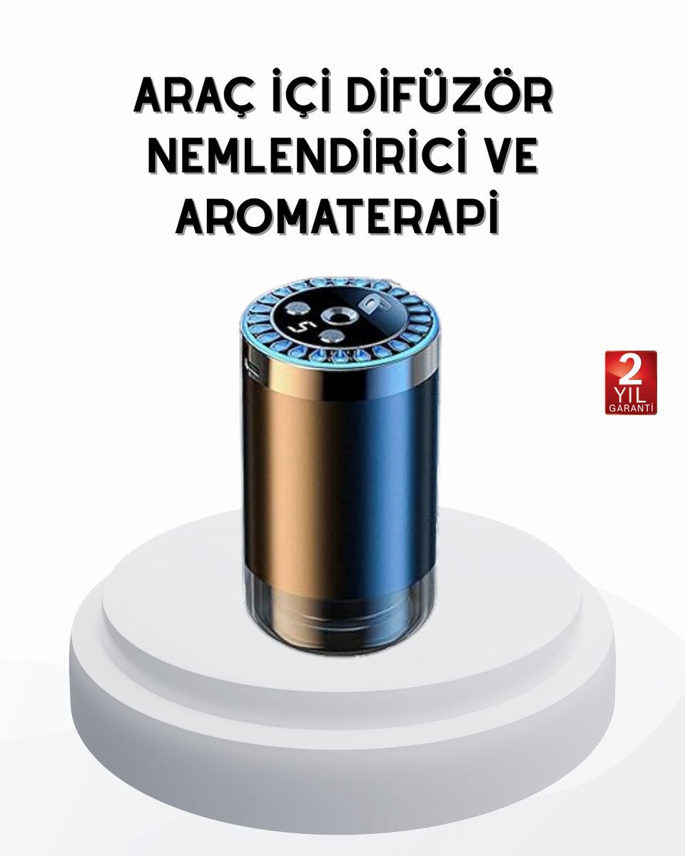 Yıldız Projeksiyonlu Araç İçi Hava Nemlendirici ve Difüzör Yıldız Projeksiyonlu Araç İçi Hava Nemlendirici ve Difüzör