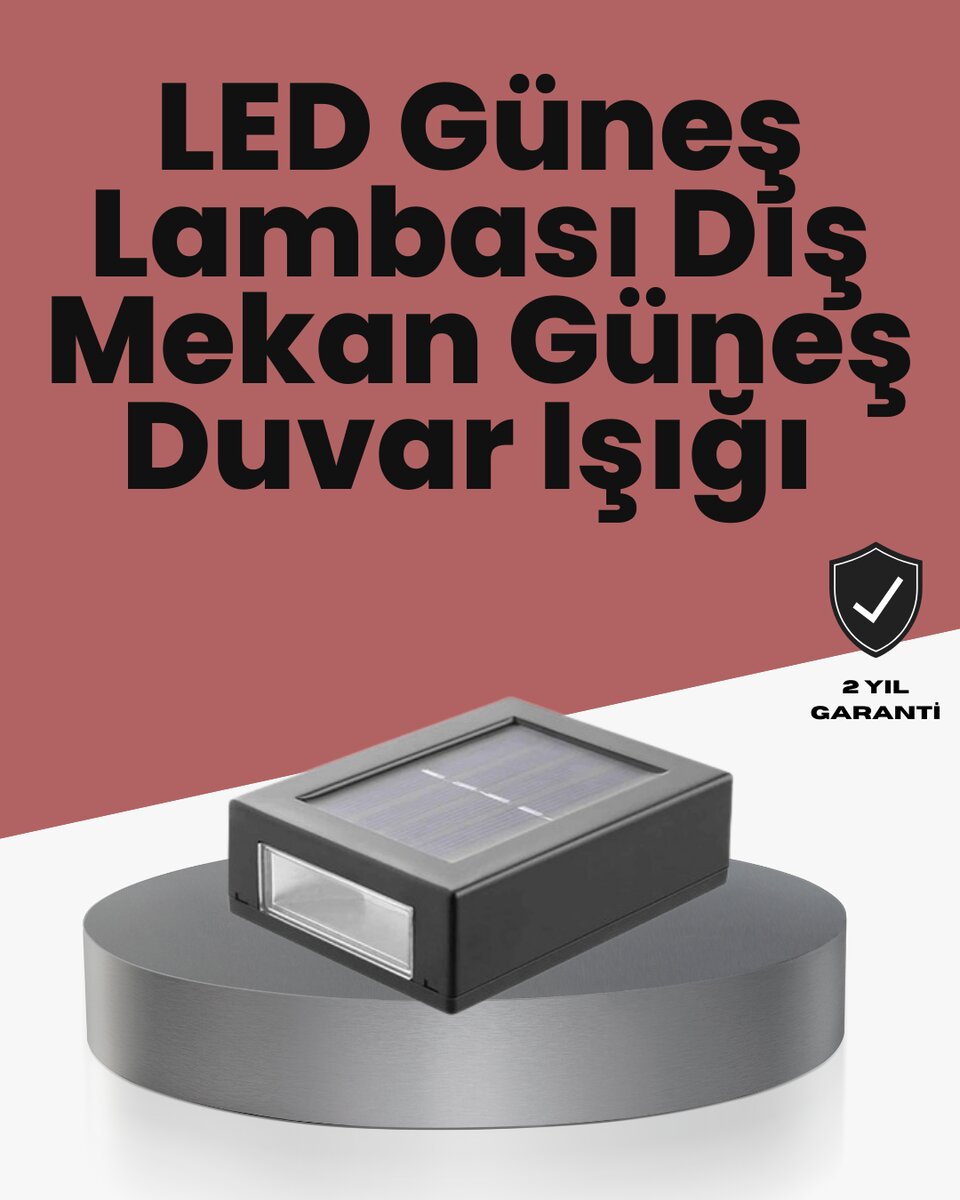 Bahçe ve Balkon İçin Güneş Enerjili Lamba Bahçe ve Balkon İçin Güneş Enerjili Lamba