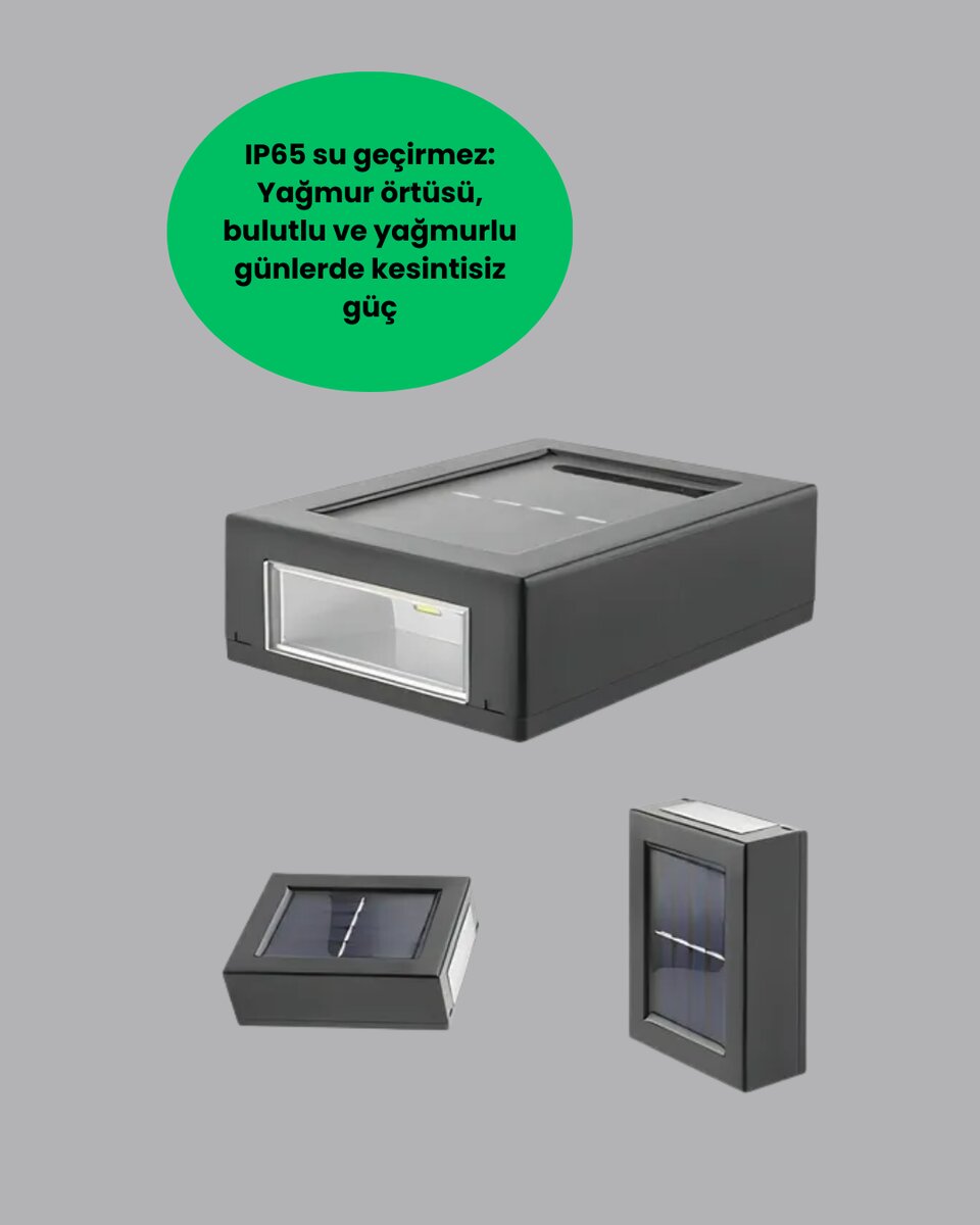 Bahçe ve Balkon İçin Güneş Enerjili Lamba Bahçe ve Balkon İçin Güneş Enerjili Lamba