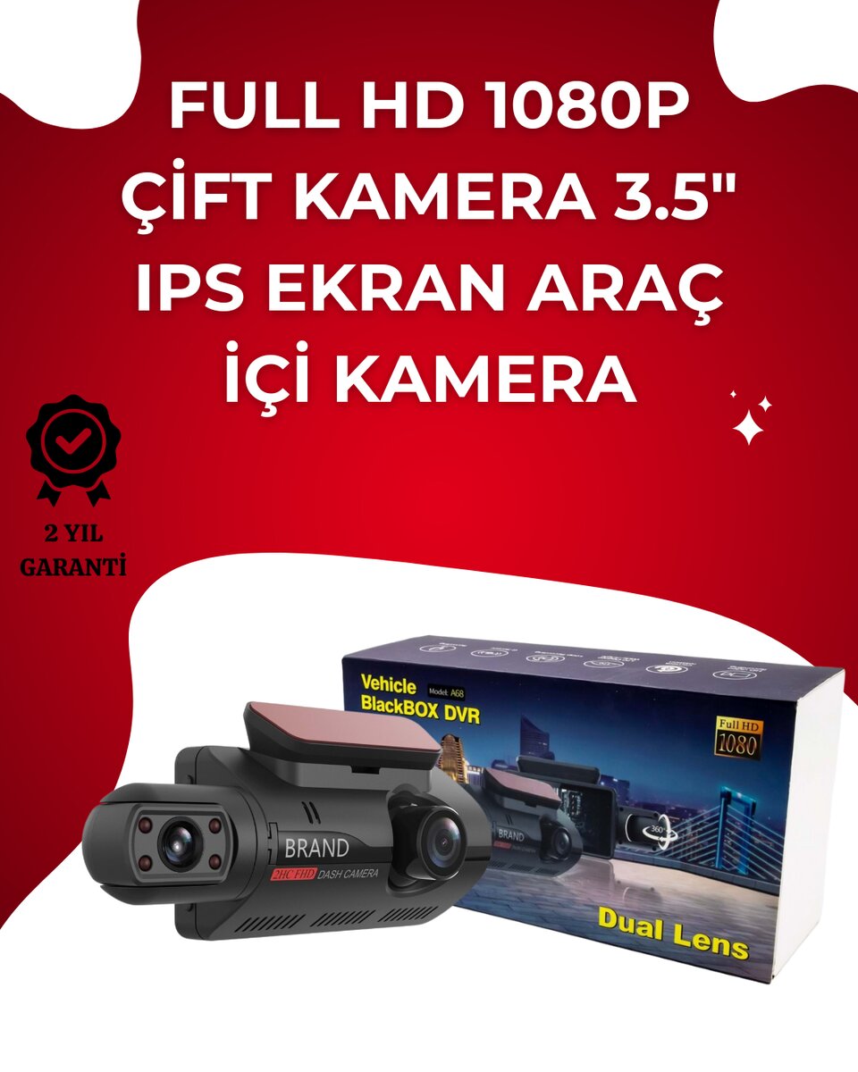Otomatik Kayıtlı Full HD Araç Kamerası – Döngüsel Kayıt ve Hareket Algılama Otomatik Kayıtlı Full HD Araç Kamerası – Döngüsel Kayıt ve Hareket Algılama