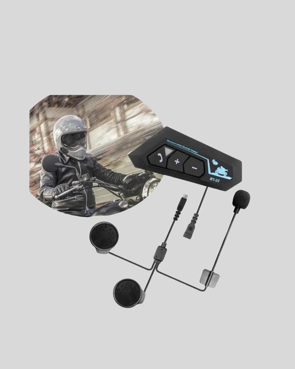 BT22 Kask Bluetooth Kulaklık 5.0 – Suya Dayanıklı, Gürültü Önleyici, Uzun Pil Ömürlü BT22 Kask Bluetooth Kulaklık 5.0 – Suya Dayanıklı, Gürültü Önleyici, Uzun Pil Ömürlü