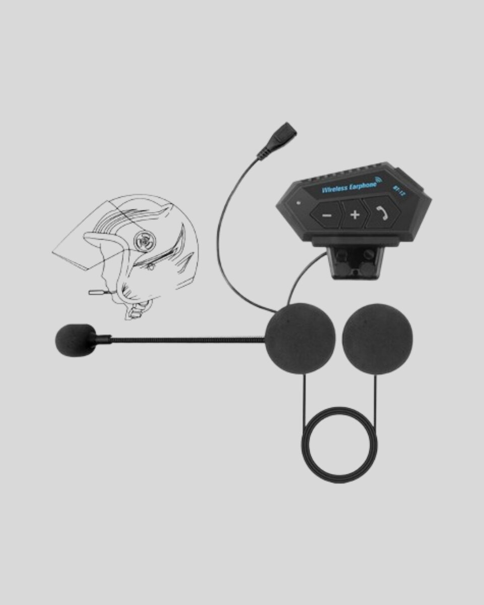 BT22 Kask Bluetooth Kulaklık 5.0 – Suya Dayanıklı, Gürültü Önleyici, Uzun Pil Ömürlü BT22 Kask Bluetooth Kulaklık 5.0 – Suya Dayanıklı, Gürültü Önleyici, Uzun Pil Ömürlü