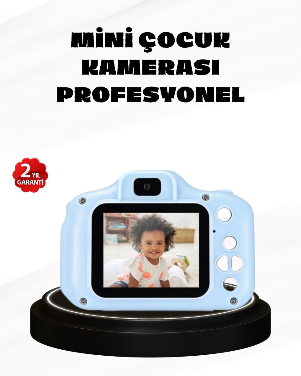 Çocuklar İçin Mini Dijital Kamera – 1080p HD, 2.0 İnç Ekran, Komik Filtreli ve Şarjlı Çocuklar İçin Mini Dijital Kamera – 1080p HD, 2.0 İnç Ekran, Komik Filtreli ve Şarjlı