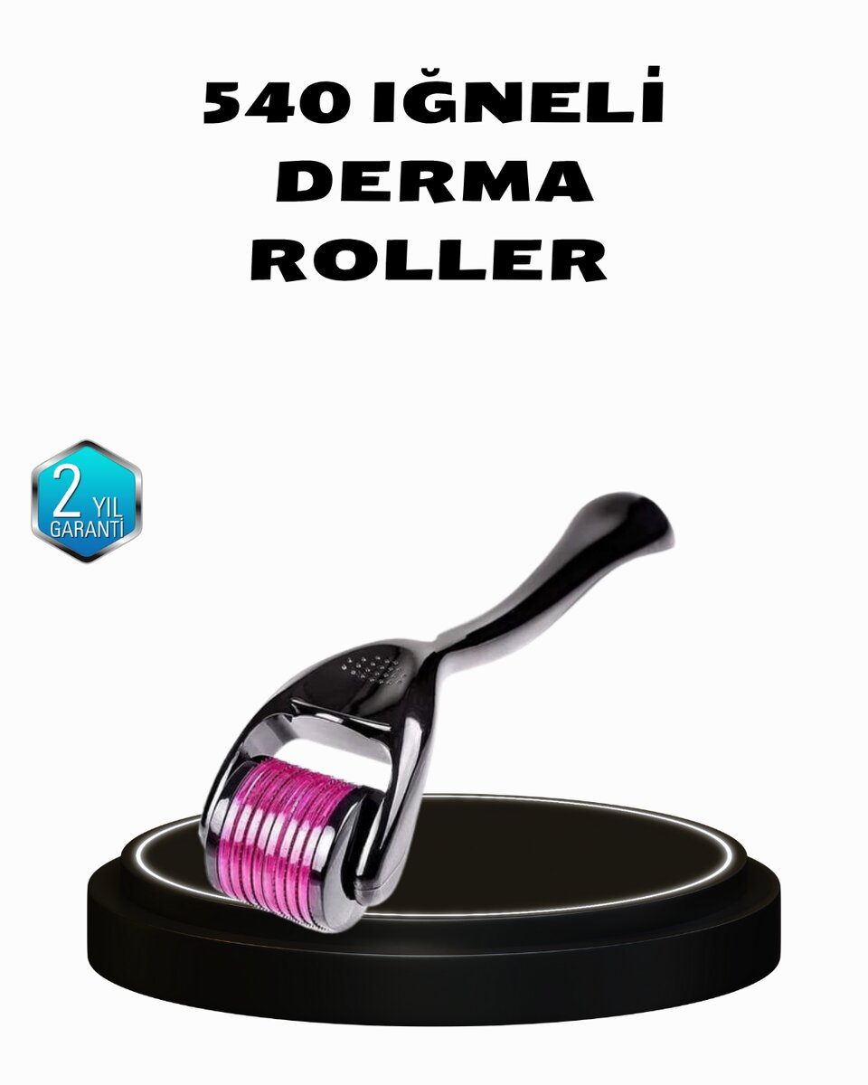 Derma Roller Titanyum İğneli Cilt Yenileyici – Akne, Kırışıklık ve Leke Karşıtı Derma Roller Titanyum İğneli Cilt Yenileyici – Akne, Kırışıklık ve Leke Karşıtı