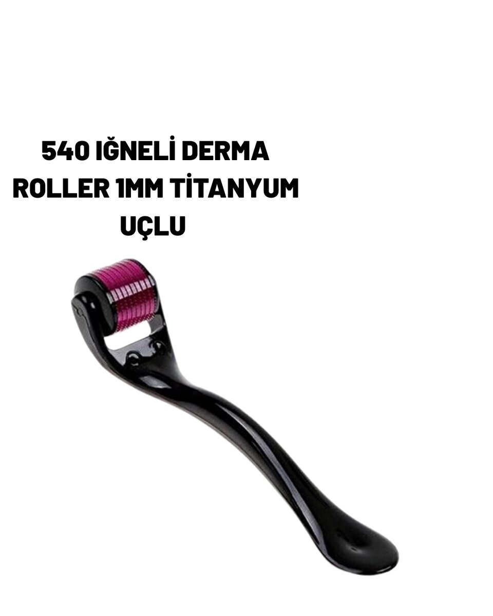Ev Tipi Mikro İğneli Cilt Bakım Aleti – 1 mm Titanyum Roller Ev Tipi Mikro İğneli Cilt Bakım Aleti – 1 mm Titanyum Roller