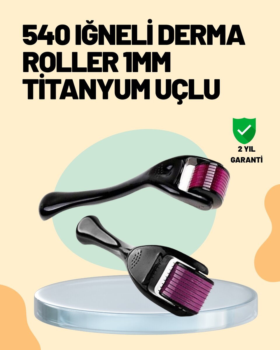 Cilt Yenileyici Derma Roller – Mikro İğneli Bakım Aracı Cilt Yenileyici Derma Roller – Mikro İğneli Bakım Aracı