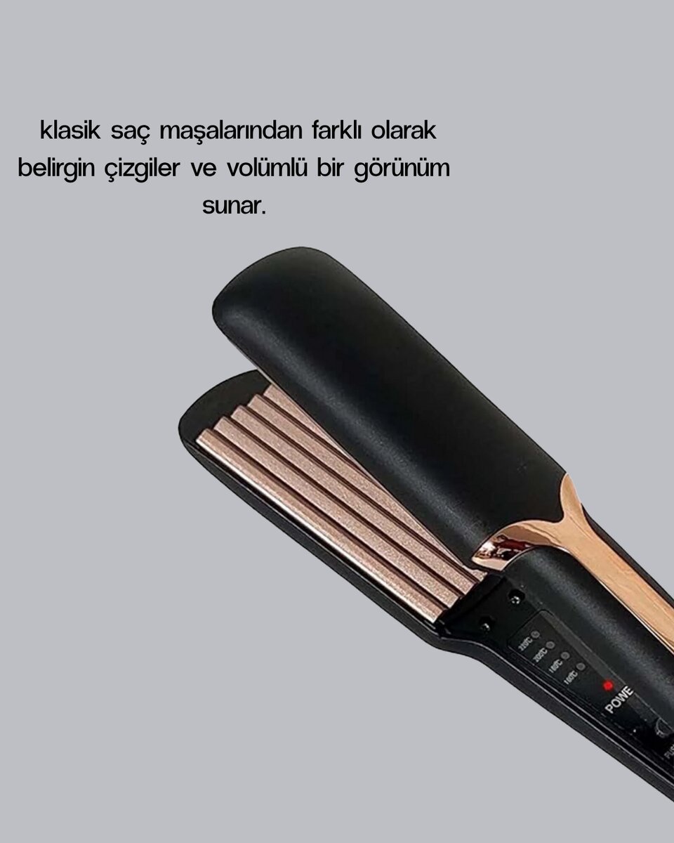 Tost Model Saç Maşası 220°C Hızlı Isınan