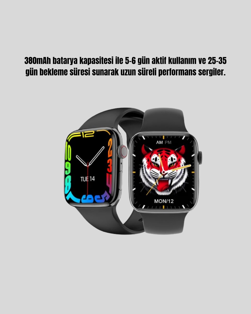 1.9 İnç Akıllı Saat – Bluetooth 5.0, Kablosuz Şarjlı, IP68 Su Geçirmez Akıllı Saat 1.9 İnç Akıllı Saat – Bluetooth 5.0, Kablosuz Şarjlı, IP68 Su Geçirmez Akıllı Saat