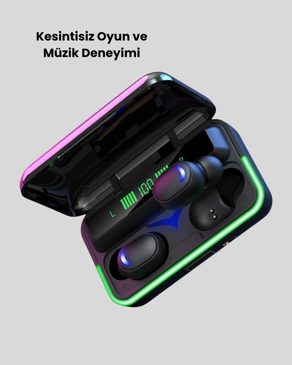 E10 Kablosuz Bluetooth Kulaklık – 3D Ses, Powerbank Şarj Kutusu E10 Kablosuz Bluetooth Kulaklık – 3D Ses, Powerbank Şarj Kutusu