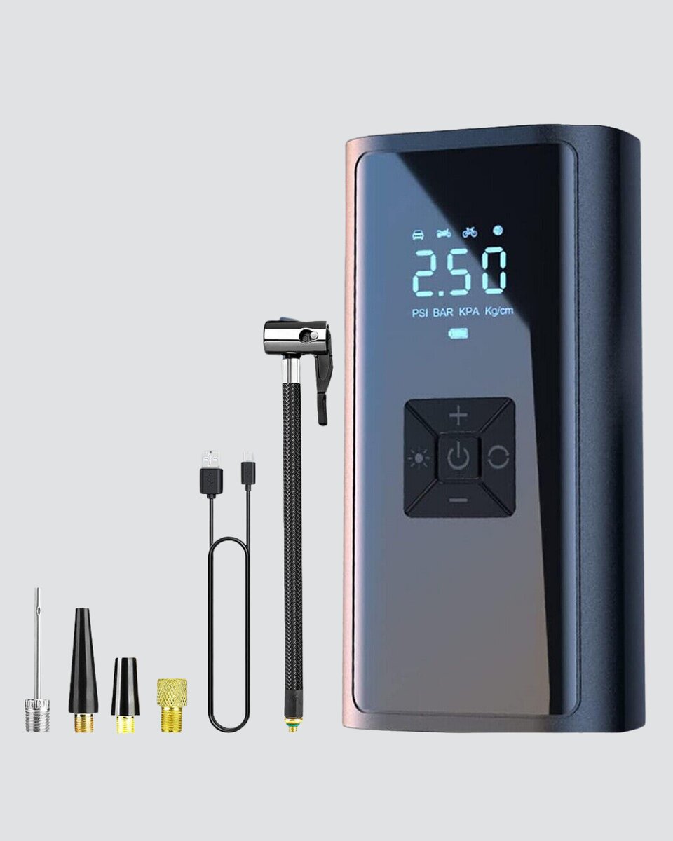 Taşınabilir 80W Kablosuz Lastik Şişirme Pompası Dijital Ekranlı Taşınabilir 80W Kablosuz Lastik Şişirme Pompası Dijital Ekranlı