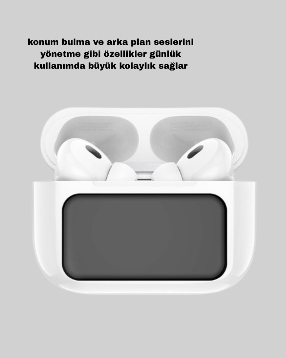 ANC Bluetooth Kulaklık – Dokunmatik, Powerbank Kutulu, Akıllı Sensörlü ANC Bluetooth Kulaklık – Dokunmatik, Powerbank Kutulu, Akıllı Sensörlü
