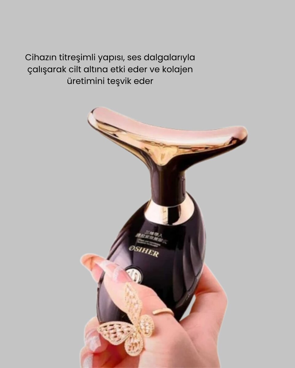 Cilt Gençleştirme ve Sıkılaştırma Cihazı Kolajen Artırıcı Titreşimli Cilt Gençleştirme ve Sıkılaştırma Cihazı Kolajen Artırıcı Titreşimli