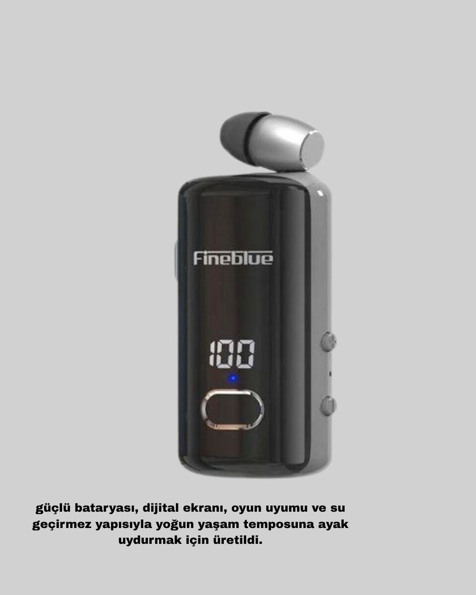 Fineblue F580 Suya Dayanıklı Bluetooth 5.3 Kulaklık Dijital Ekranlı Fineblue F580 Suya Dayanıklı Bluetooth 5.3 Kulaklık Dijital Ekranlı