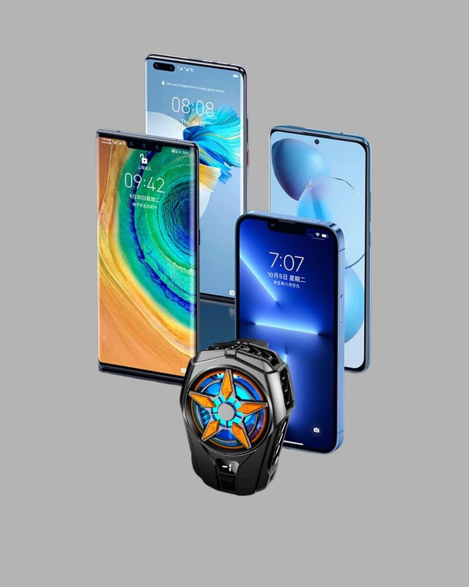 Telefon Soğutucu Radyatör Type-C Bağlantılı 2 Kademeli Dijital Kontrollü Telefon Soğutucu Radyatör Type-C Bağlantılı 2 Kademeli Dijital Kontrollü