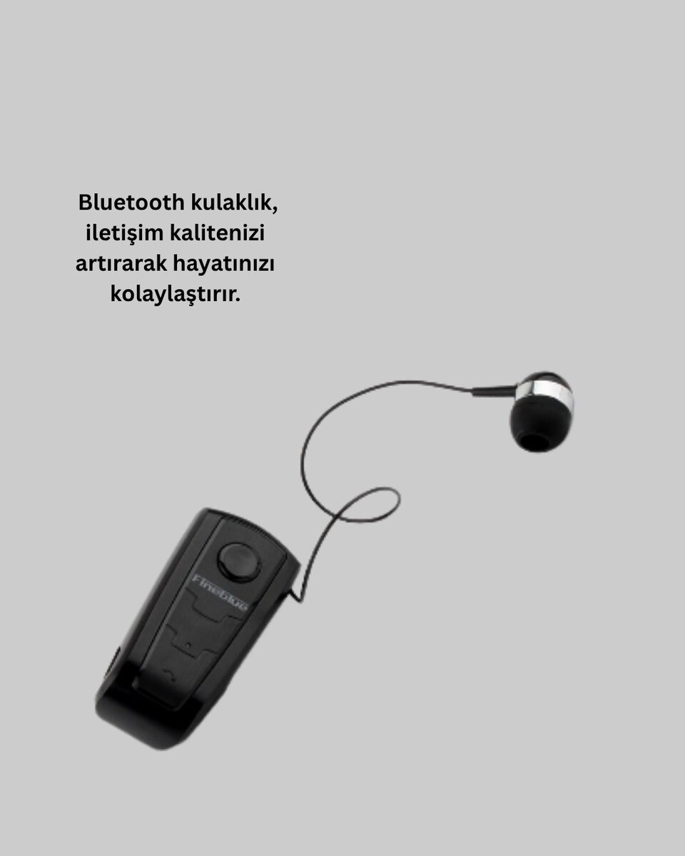Ergonomik Bluetooth Kulaklık – 8 Saat Konuşma, Gürültü Azaltıcı Mikrofon Ergonomik Bluetooth Kulaklık – 8 Saat Konuşma, Gürültü Azaltıcı Mikrofon