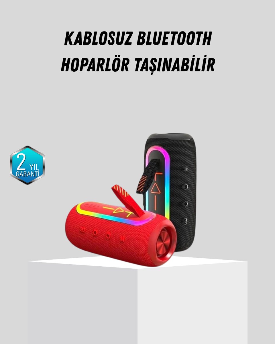 Yeni Nesil Bluetooth 5.1 Hoparlör – Güçlü Ses, Hızlı Bağlantı, Uzun Pil Ömrü