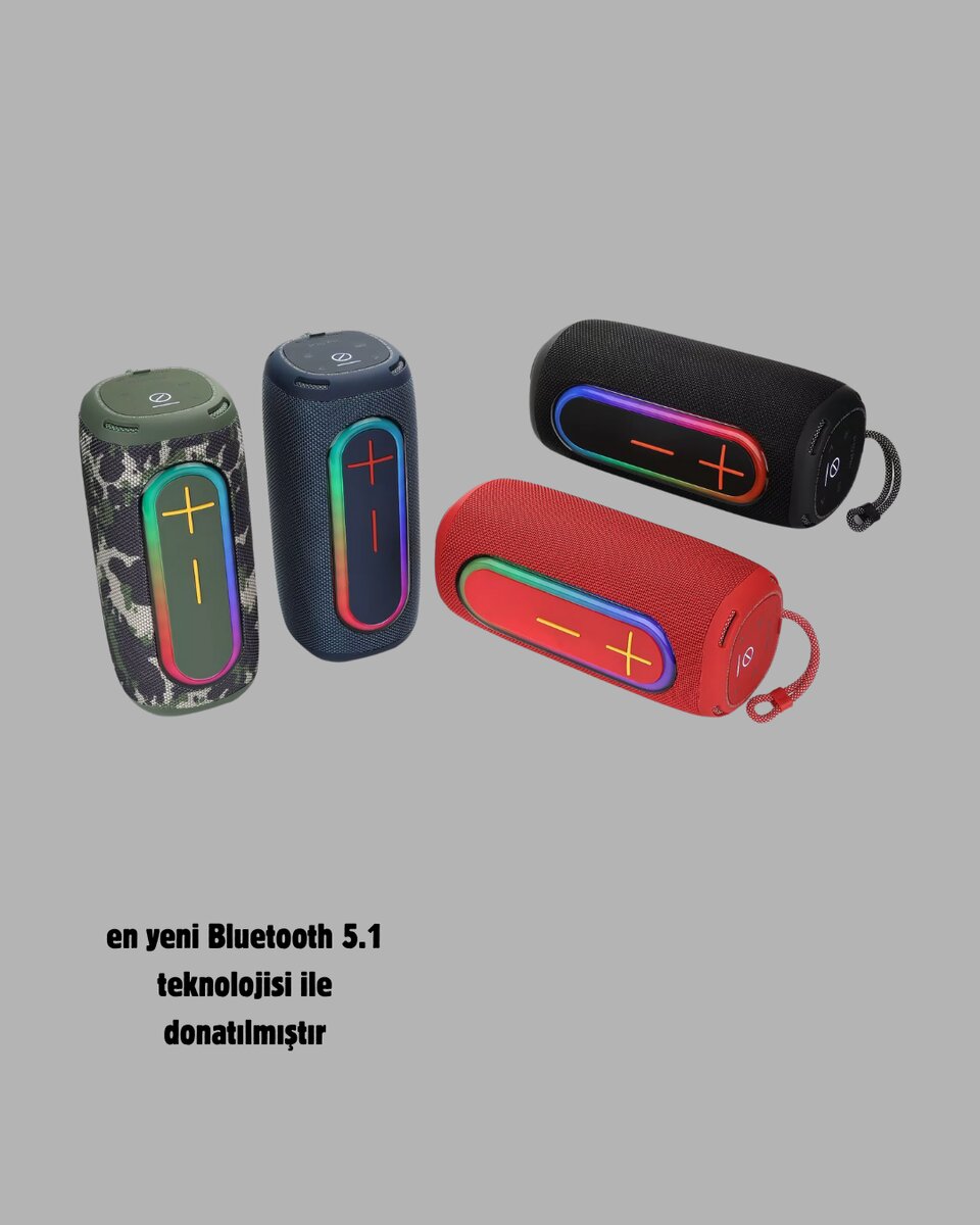 Yeni Nesil Bluetooth Taşınabilir Hoparlör – Enerji Tasarruflu, Yüksek Ses Kaliteli Yeni Nesil Bluetooth Taşınabilir Hoparlör – Enerji Tasarruflu, Yüksek Ses Kaliteli