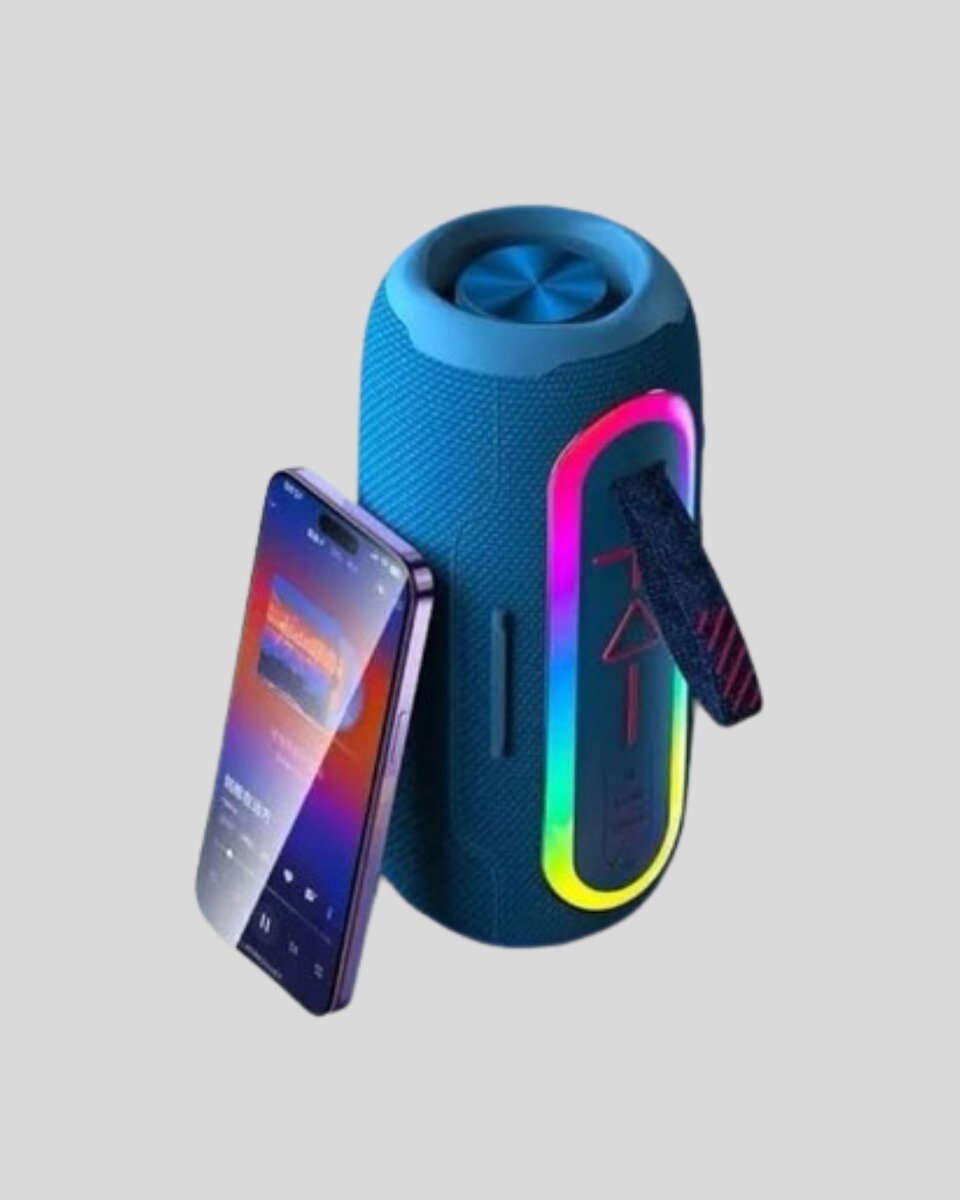 Taşınabilir Mini Bluetooth Hoparlör Güçlü Ses ve Şık Kırmızı Tasarım Taşınabilir Mini Bluetooth Hoparlör Güçlü Ses ve Şık Kırmızı Tasarım