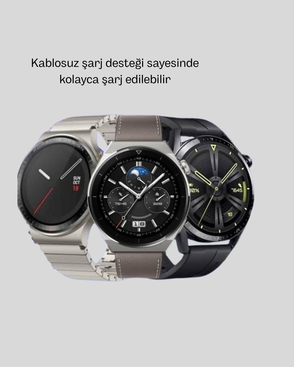 Kablosuz Şarjlı Bluetooth Görüşmeli Akıllı Saat – Android & iOS Uyumlu