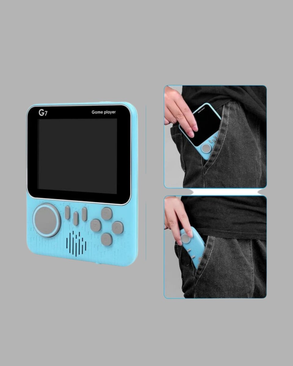 Retro Oyun Konsolu – 3.5 İnç Ekran, 666 Klasik Oyun, TV Bağlantılı Retro Oyun Konsolu – 3.5 İnç Ekran, 666 Klasik Oyun, TV Bağlantılı
