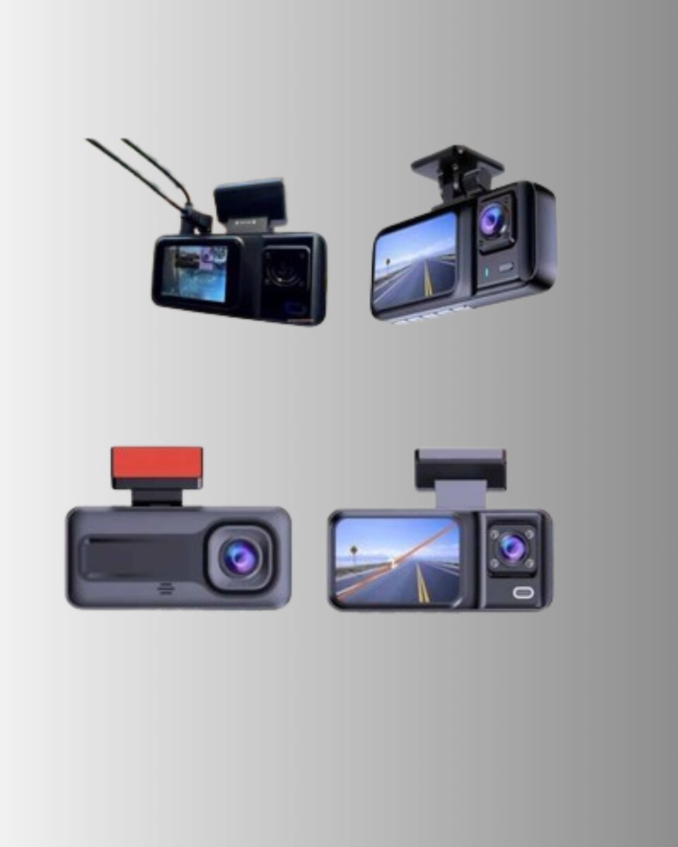 1080P Üç Kameralı Araç Kamerası Wi-Fi Destekli Park Modu ve G-Sensörlü 1080P Üç Kameralı Araç Kamerası Wi-Fi Destekli Park Modu ve G-Sensörlü
