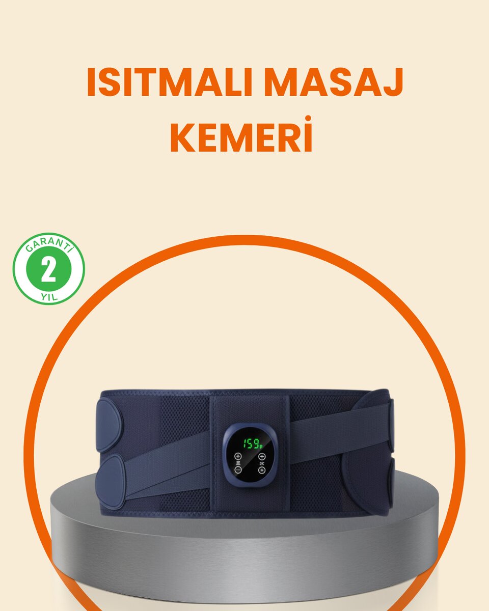 Bel Boyun Karın Masajı İçin Çok Amaçlı Masaj Kemeri Bel Boyun Karın Masajı İçin Çok Amaçlı Masaj Kemeri
