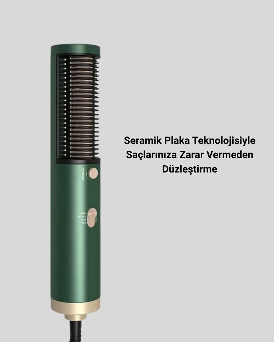 İyon Teknolojili Seramik Saç Düzleştirici – Eşit Isı Dağılımı İyon Teknolojili Seramik Saç Düzleştirici – Eşit Isı Dağılımı