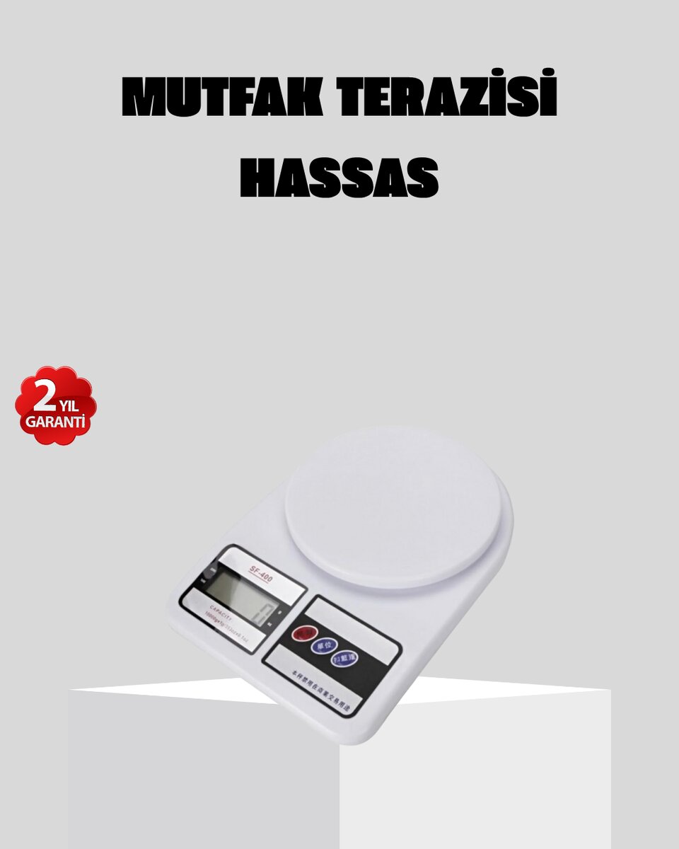 LCD Ekranlı Hassas Dijital Mutfak Terazisi – 5kg Kapasite, 1g Hassasiyet LCD Ekranlı Hassas Dijital Mutfak Terazisi – 5kg Kapasite, 1g Hassasiyet