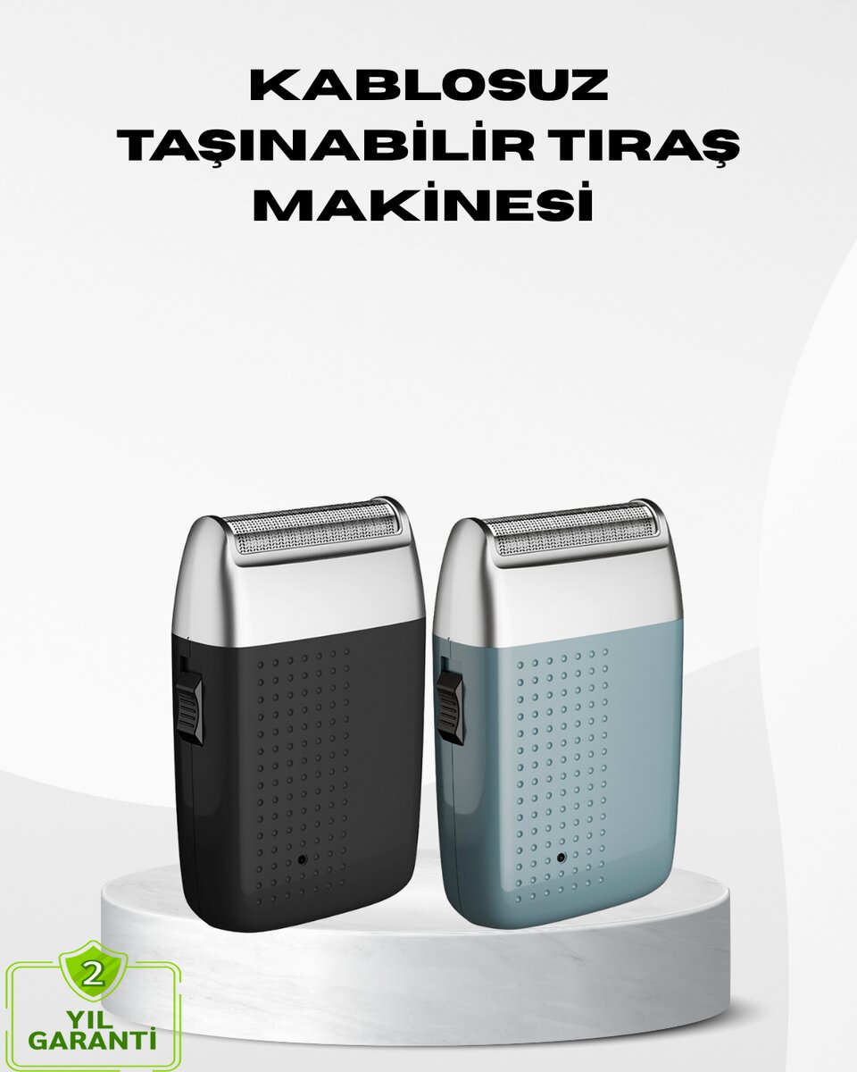 Kablosuz Şarjlı Sakal Tıraş Makinesi – Kuru Kullanım, Uzun Pil Ömrü Kablosuz Şarjlı Sakal Tıraş Makinesi – Kuru Kullanım, Uzun Pil Ömrü