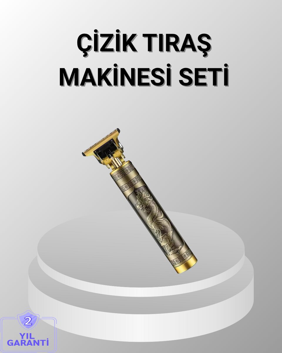 Şarjlı T Bıçaklı Saç ve Sakal Tıraş Makinesi – 3 Başlıklı, Güçlü Motorlu, 2 Saat Kullanım Şarjlı T Bıçaklı Saç ve Sakal Tıraş Makinesi – 3 Başlıklı, Güçlü Motorlu, 2 Saat Kullanım