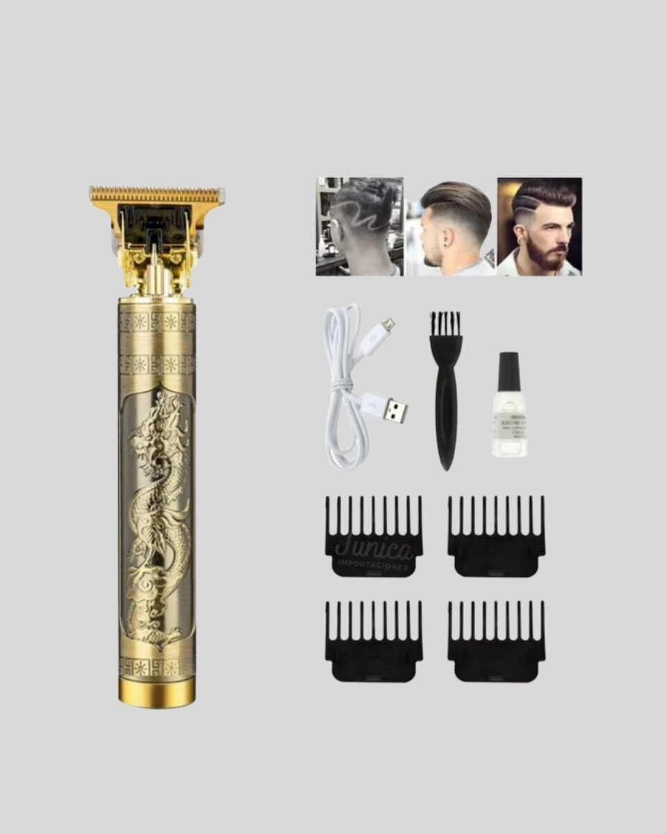Şarjlı T Bıçaklı Saç ve Sakal Tıraş Makinesi – 3 Başlıklı, Güçlü Motorlu, 2 Saat Kullanım Şarjlı T Bıçaklı Saç ve Sakal Tıraş Makinesi – 3 Başlıklı, Güçlü Motorlu, 2 Saat Kullanım