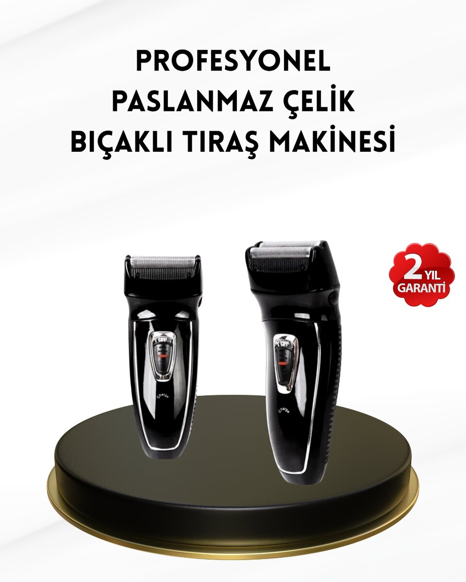 Uzun Pil Ömürlü Şarjlı Tıraş Makinesi – Hızlı Şarj, Ergonomik Tasarım, Çok Yönlü Kullanım Uzun Pil Ömürlü Şarjlı Tıraş Makinesi – Hızlı Şarj, Ergonomik Tasarım, Çok Yönlü Kullanım