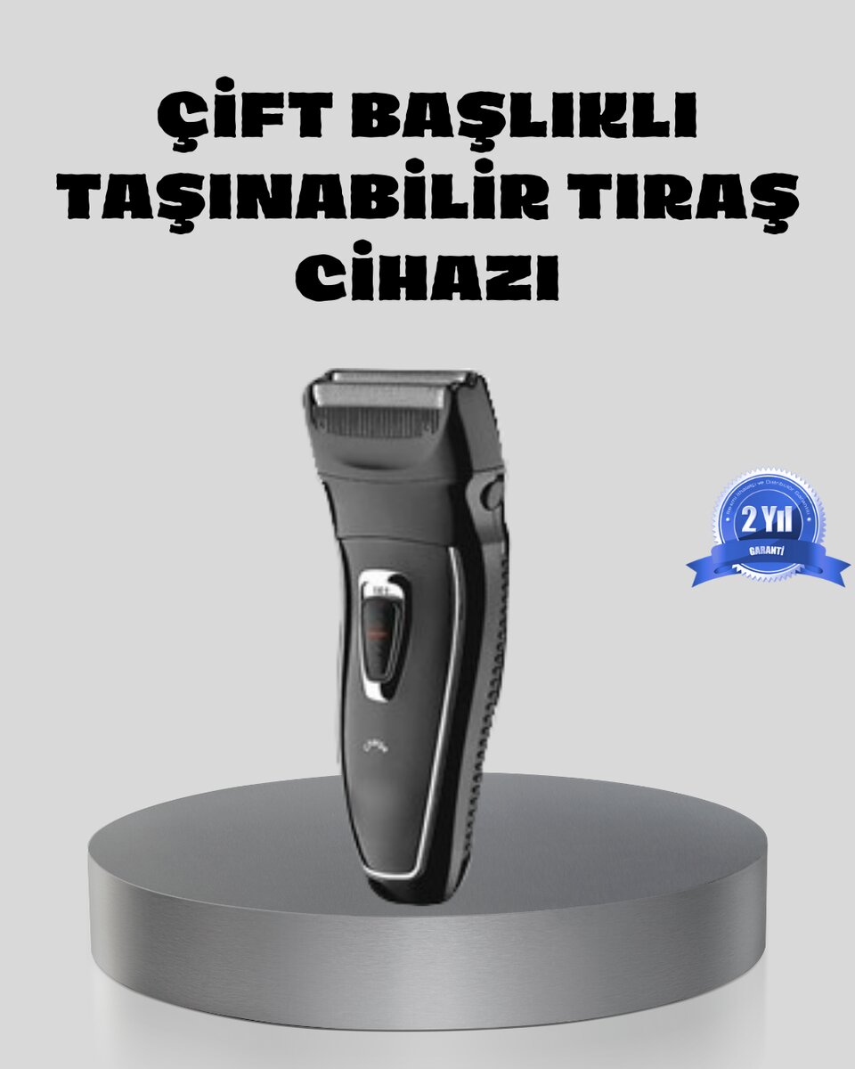 Erkek Tıraş Makinesi Kablosuz Kuru Tıraş Folyo Başlık Yıkanabilir Gövde Erkek Tıraş Makinesi Kablosuz Kuru Tıraş Folyo Başlık Yıkanabilir Gövde