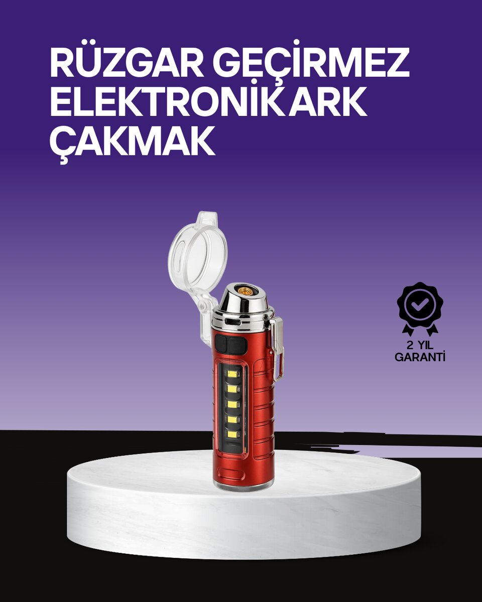 Outdoor Uyumlu Elektrikli Çakmak Fener Outdoor Uyumlu Elektrikli Çakmak Fener