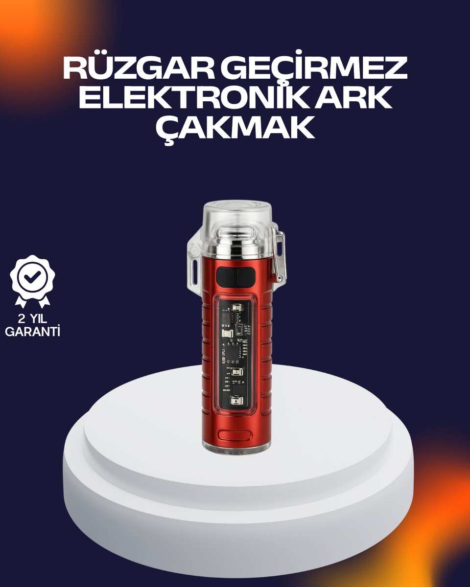 Rüzgar Geçirmez Elektrikli Çakmak Hayatta Kalma Tasarımlı Rüzgar Geçirmez Elektrikli Çakmak Hayatta Kalma Tasarımlı