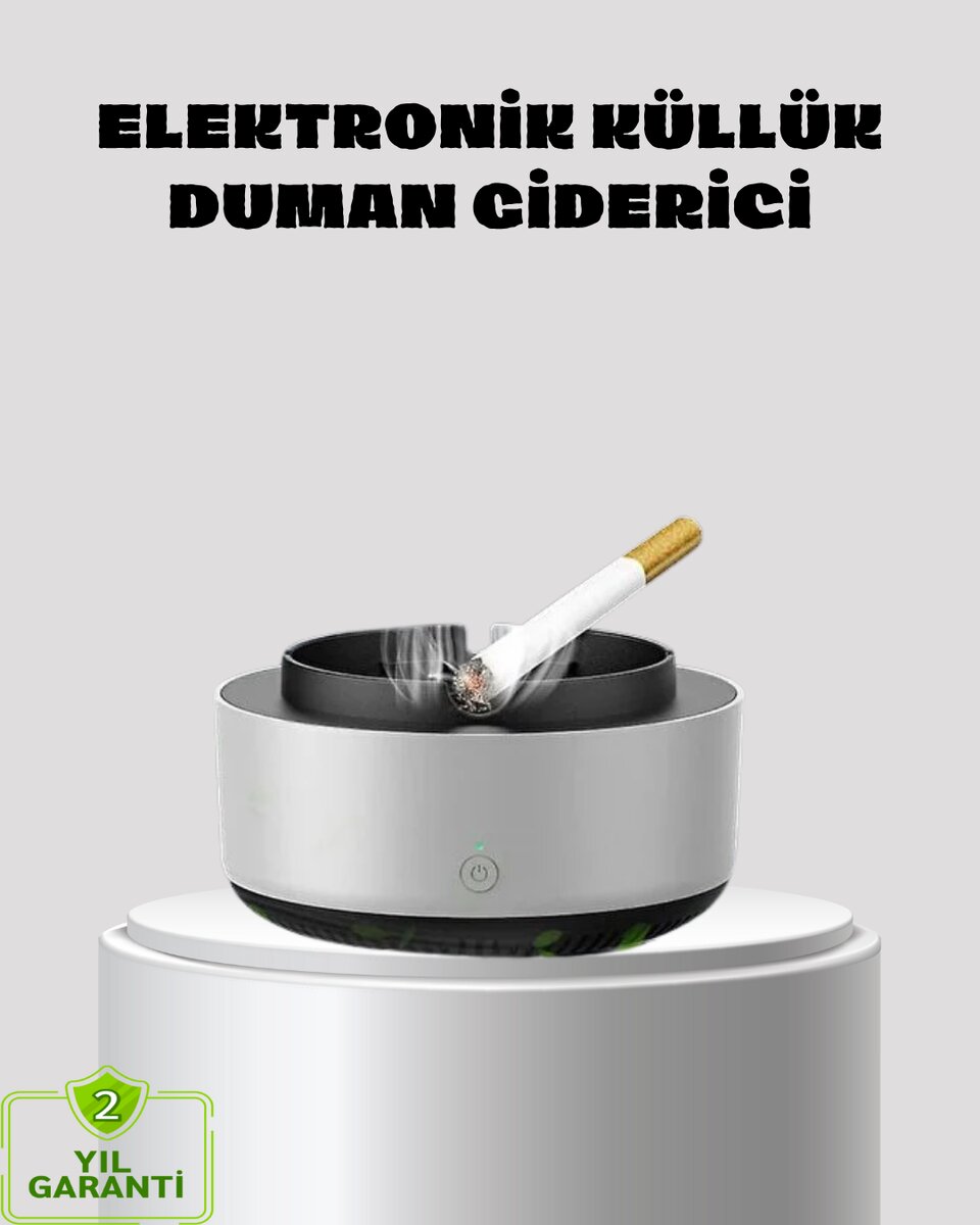 Küllük ve Hava Temizleyici 2’si 1 Arada – Sigara Kokusu Giderici, Araba ve Ofis İçin Küllük ve Hava Temizleyici 2’si 1 Arada – Sigara Kokusu Giderici, Araba ve Ofis İçin