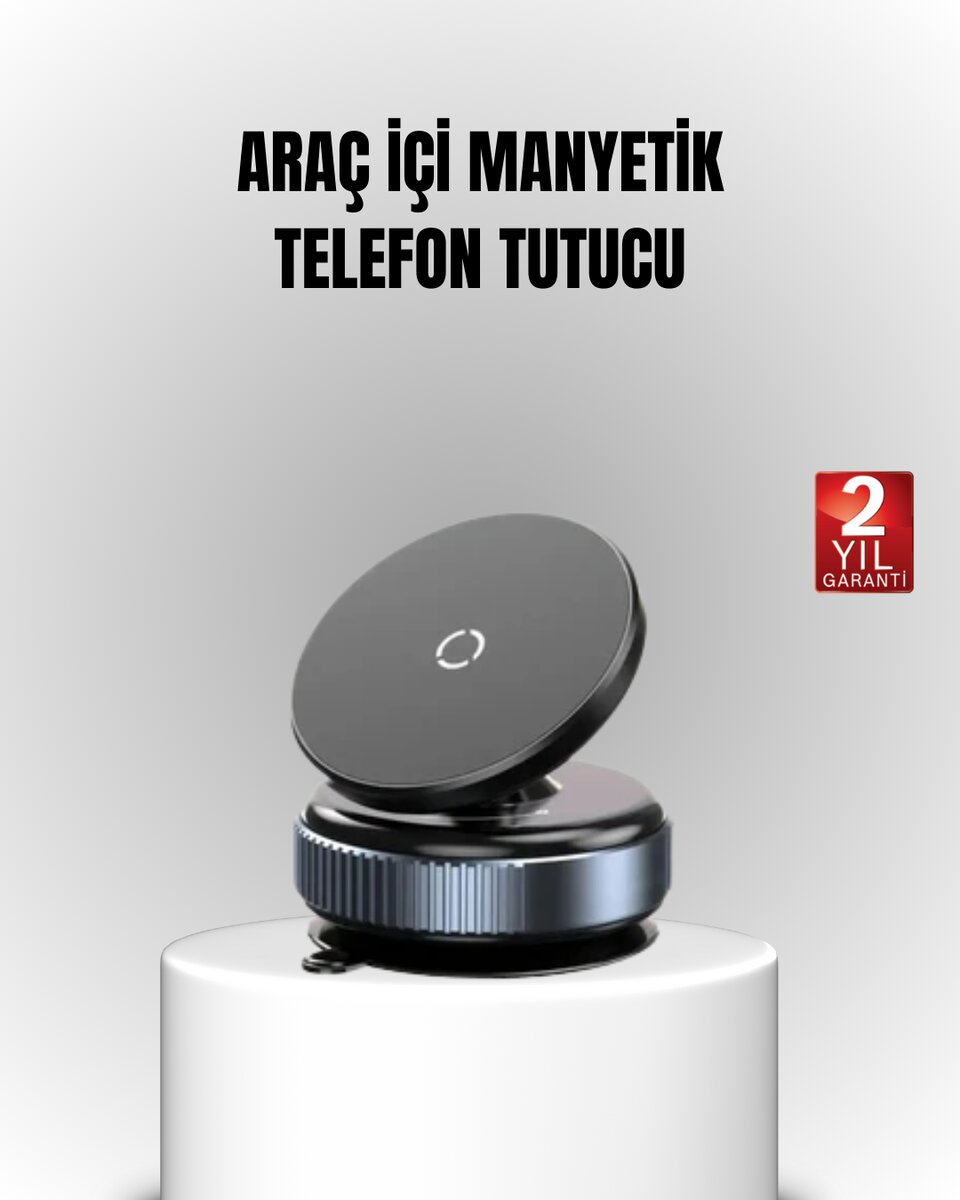 Vakum Adsorpsiyonlu Manyetik Telefon Tutucu Güçlü N52 360° Evrensel Uyumluluk Vakum Adsorpsiyonlu Manyetik Telefon Tutucu Güçlü N52 360° Evrensel Uyumluluk