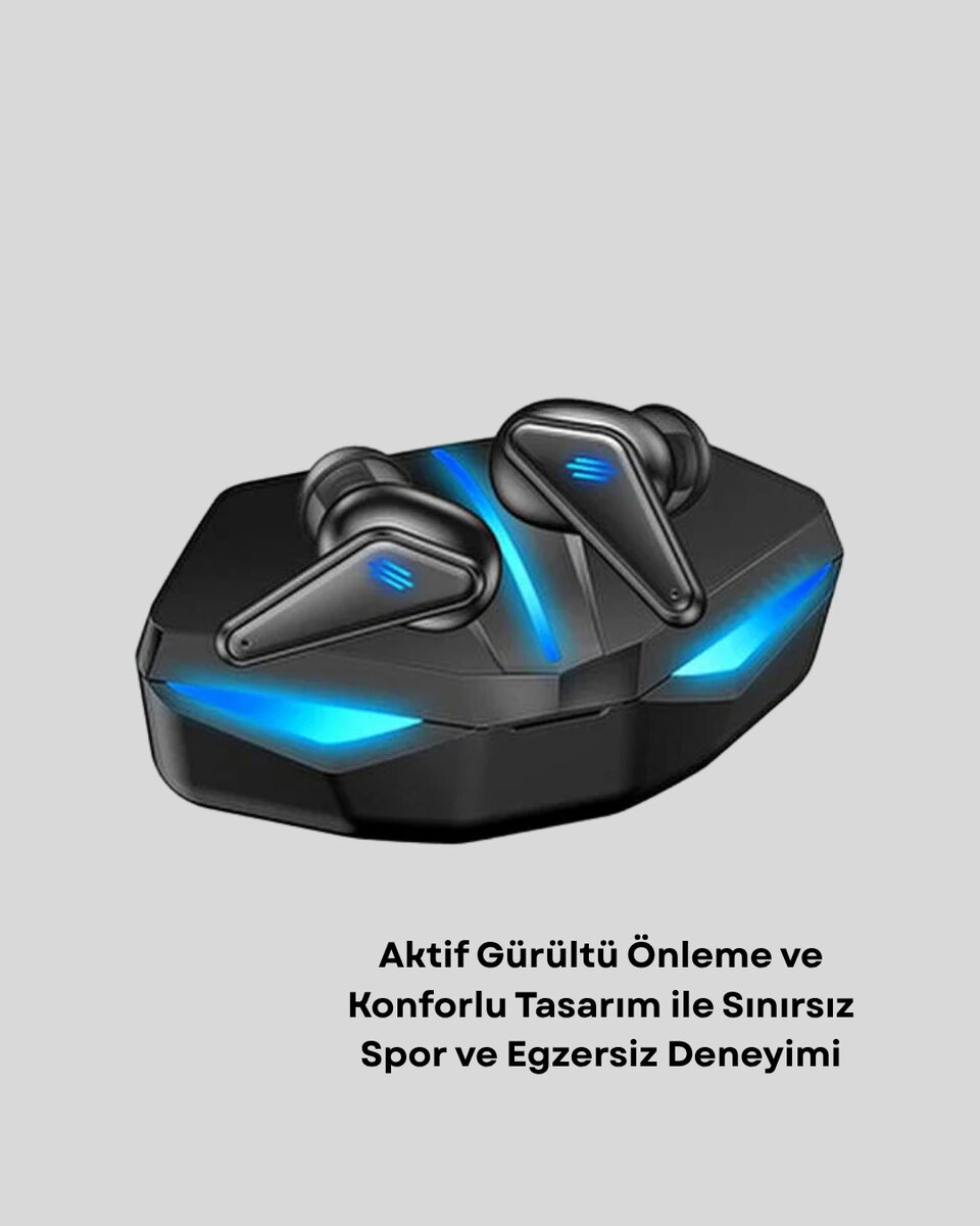 Bluetooth 5.0 Oyun ve Müzik Kulaklığı – 3D Ses Kalitesi Bluetooth 5.0 Oyun ve Müzik Kulaklığı – 3D Ses Kalitesi