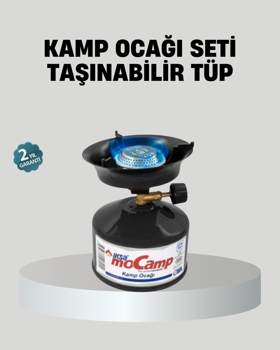 Taşınabilir Kamp Ocağı Seti Pişirme Alanı Ayarlanabilir Alev Taşınabilir Kamp Ocağı Seti Pişirme Alanı Ayarlanabilir Alev