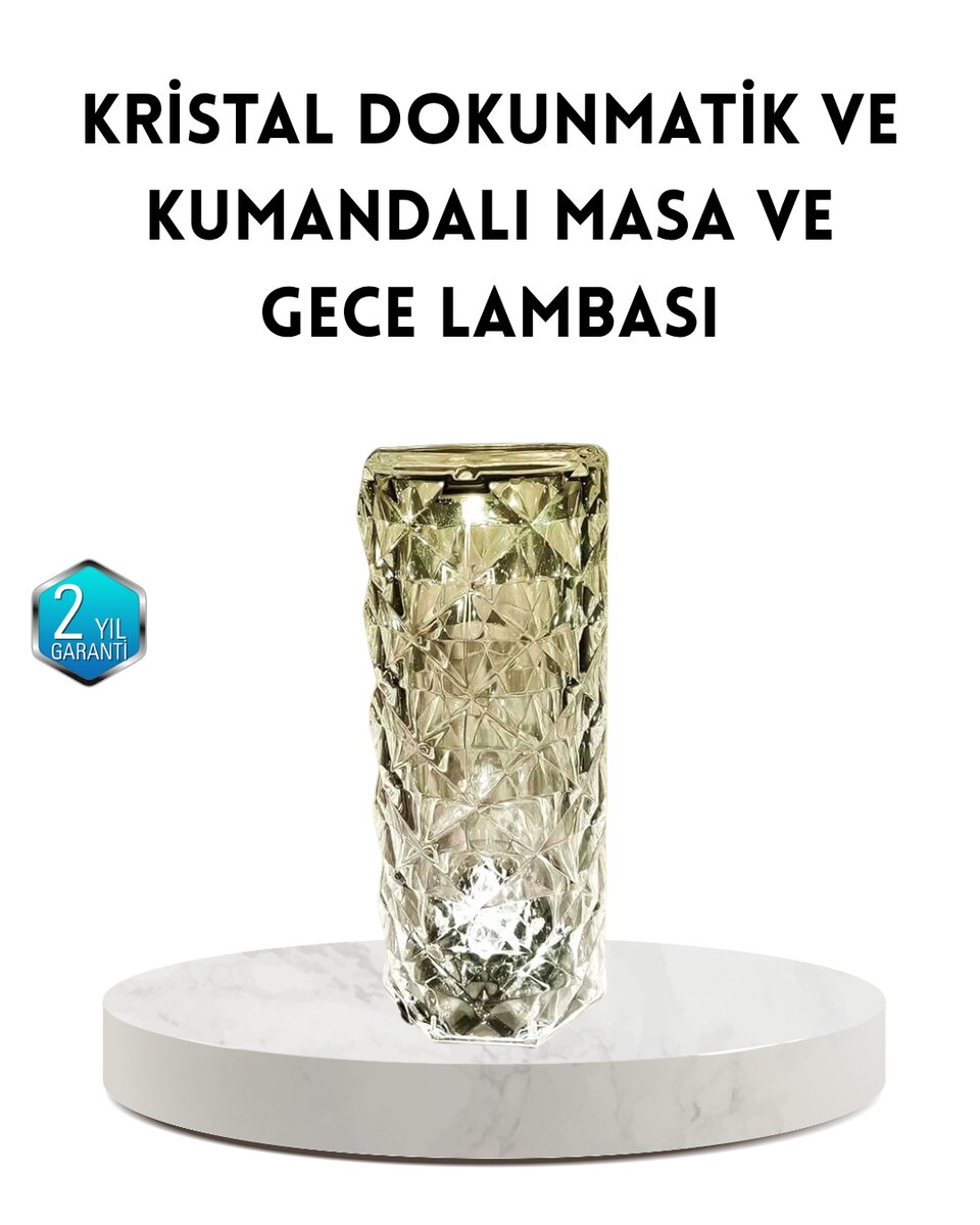 Kristal RGB LED Masa Lambası – Renkli Kumandalı Işık, Dekoratif ve Enerji Tasarruflu Kristal RGB LED Masa Lambası – Renkli Kumandalı Işık, Dekoratif ve Enerji Tasarruflu