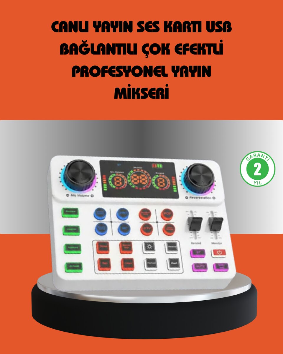 Bluetooth Bağlantılı Karaoke ve Yayın Ses Kontrol Ünitesi Bluetooth Bağlantılı Karaoke ve Yayın Ses Kontrol Ünitesi
