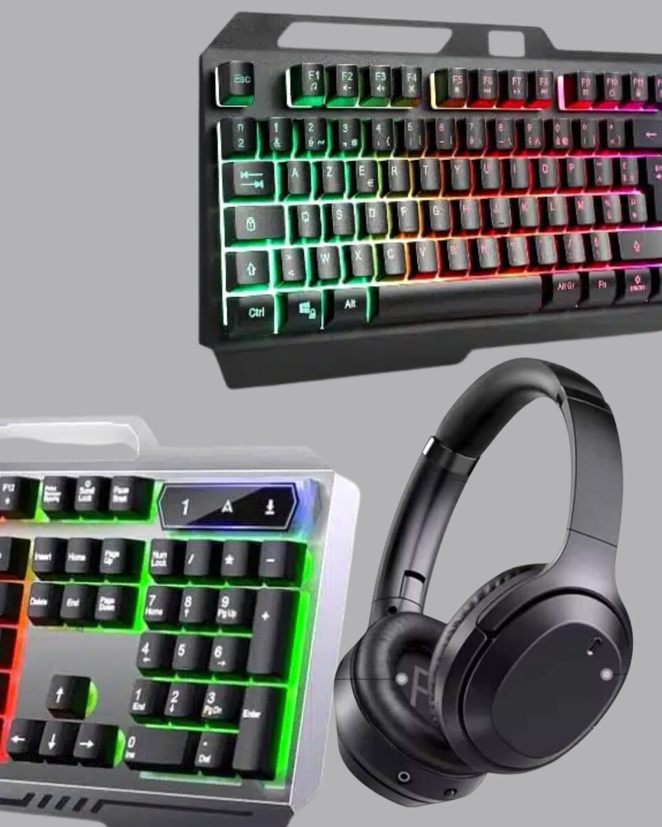 Gaming Set Işıklı Klavye Mouse + Bluetooth 5.2 Kulaklık Oyuncu Paketi Gaming Set Işıklı Klavye Mouse + Bluetooth 5.2 Kulaklık Oyuncu Paketi