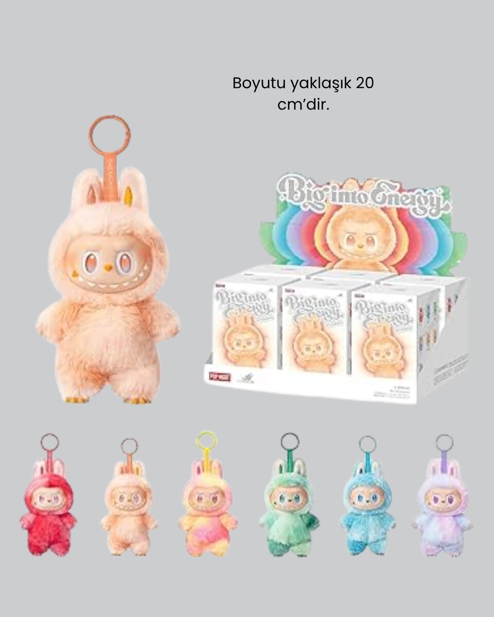 Labubu Koleksiyonluk Peluş Oyuncak – Yumuşak Kumaşlı, Dekoratif Tasarım, Hediyelik