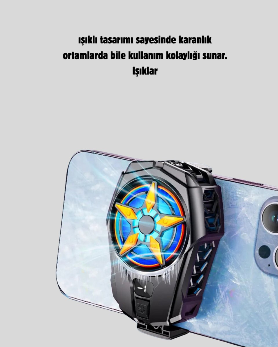 Oyun Telefonu Soğutucu Fan – Sessiz ve Kompakt Mobil Soğutma Cihazı Oyun Telefonu Soğutucu Fan – Sessiz ve Kompakt Mobil Soğutma Cihazı